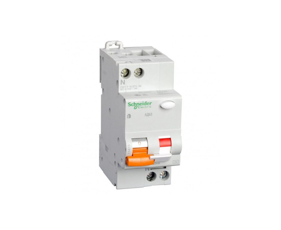 Обзор дифференциальных автоматов Schneider Electric