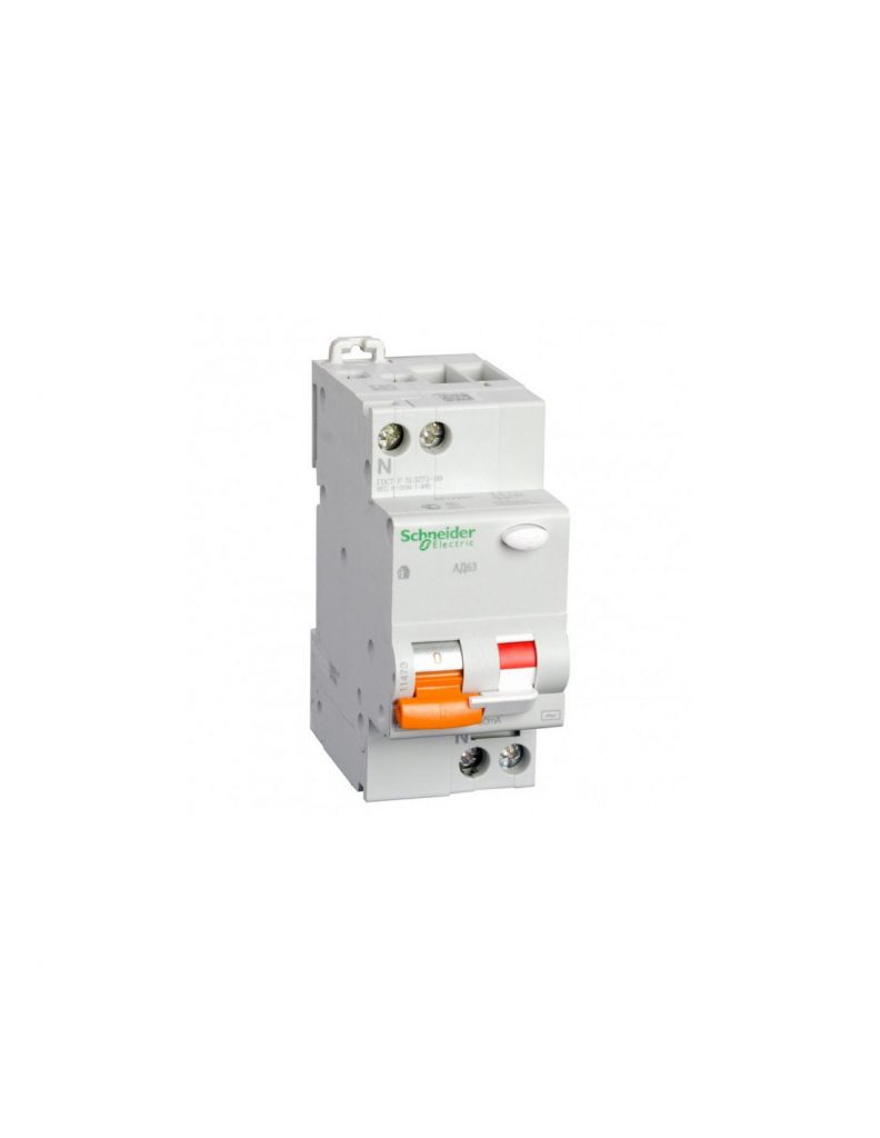 Обзор дифференциальных автоматов Schneider Electric